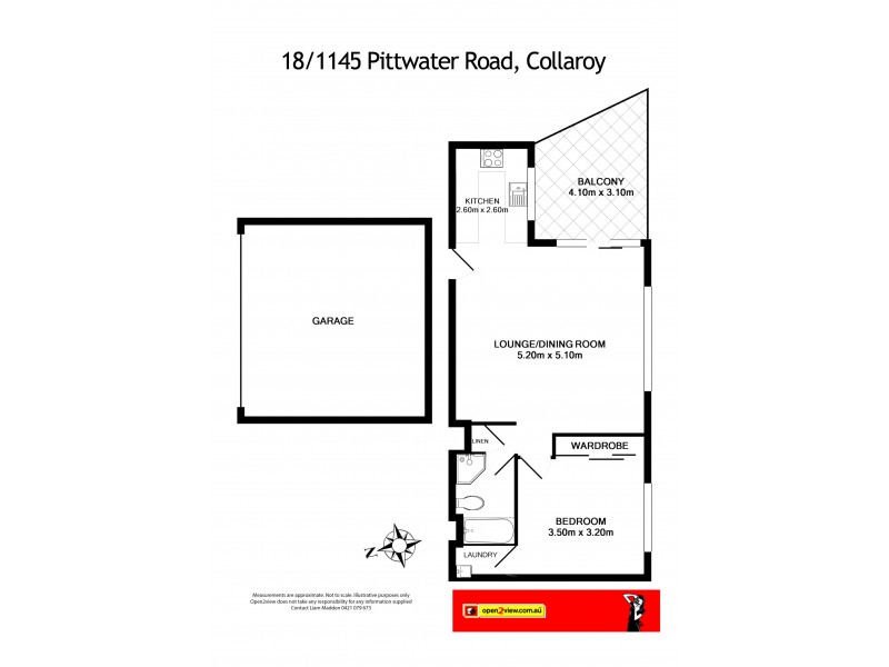 18/1145 Pittwater Road, Collaroy NSW 2097 Floorplan