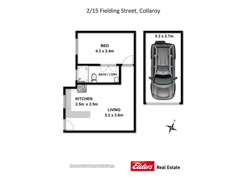 2/15 Fielding Street, Collaroy NSW 2097 Floorplan