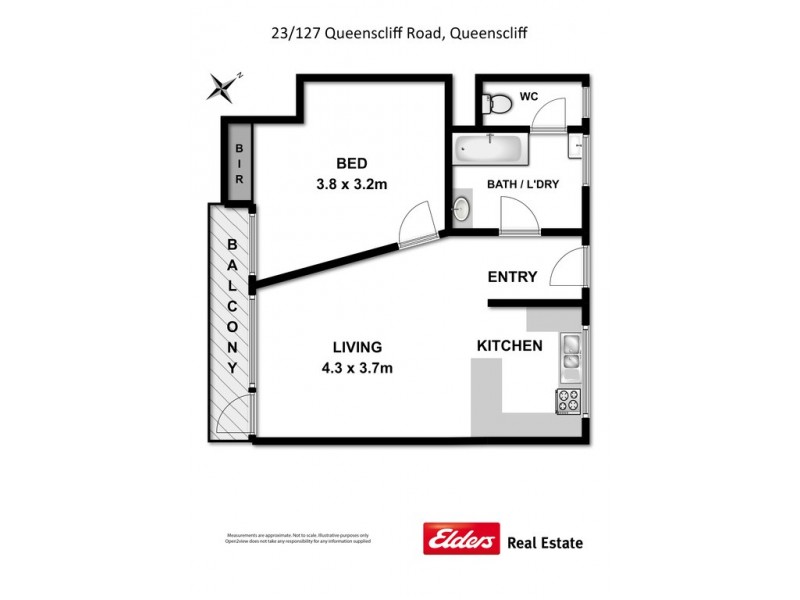 23/127 Queenscliff Road, Queenscliff NSW 2096 Floorplan