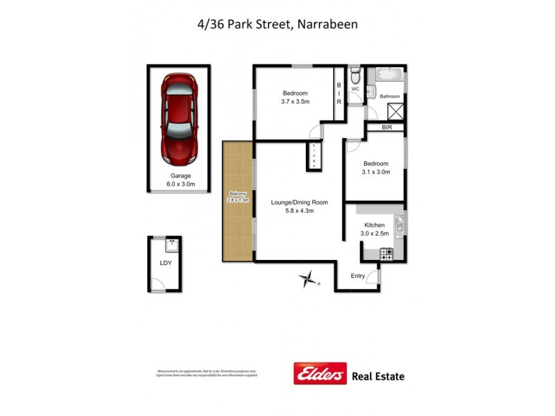 4/36 Park Street, Narrabeen NSW 2101 Floorplan