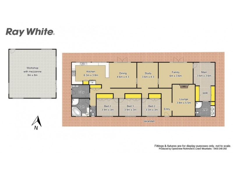 129 Mountain View Close, Kurrajong NSW 2758 Floorplan