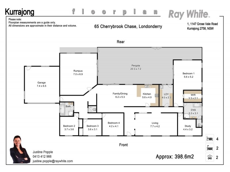 65 Cherrybrook Chase, Londonderry NSW 2753 Floorplan