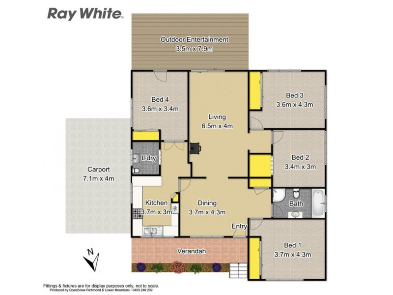 1 Warrina Place, Londonderry NSW 2753 Floorplan