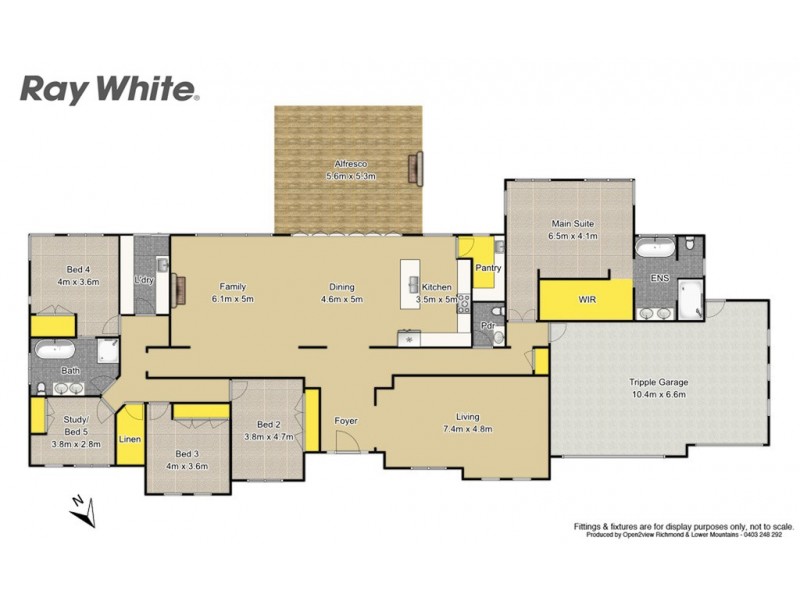 102 Baileys Lane, Kurrajong NSW 2758 Floorplan