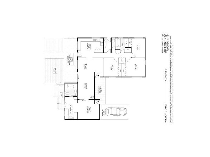 19 Roberts Street, Palmwoods QLD 4555 Floorplan