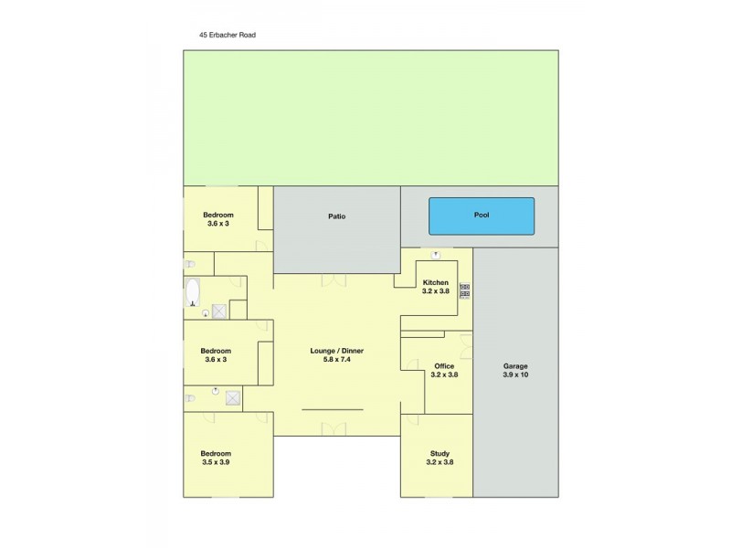 45 Erbacher Road, Nambour QLD 4560 Floorplan