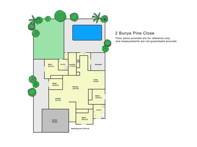 2 Bunya Pine Place, Woombye QLD 4559 Floorplan