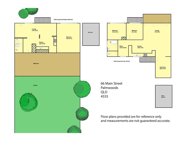 66 Main Street, Palmwoods QLD 4555 Floorplan