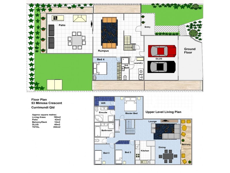 53 Mimosa Crescent, Currimundi QLD 4551 Floorplan