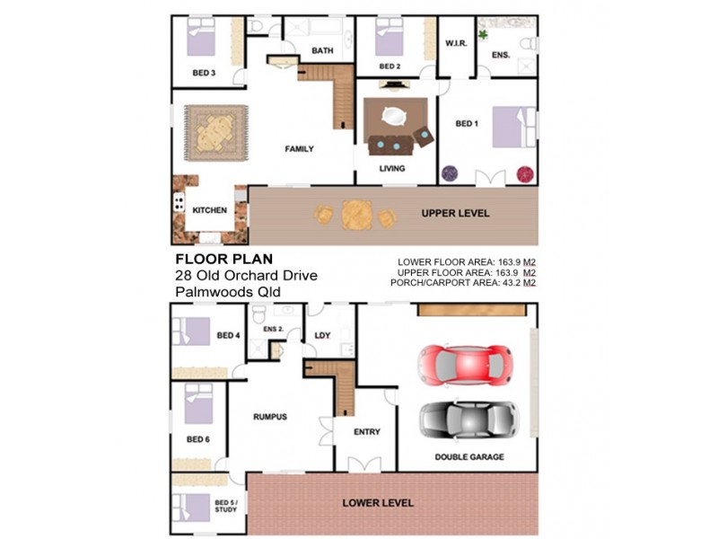 28 Old Orchard Drive, Palmwoods QLD 4555 Floorplan