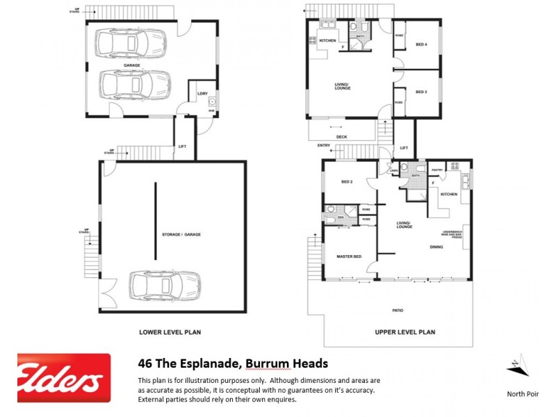 46 ESPLANADE, Burrum Heads QLD 4659 Floorplan