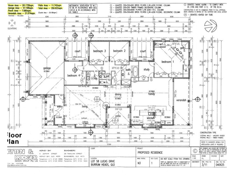 22 Lucas Drive, Burrum Heads QLD 4659 Floorplan