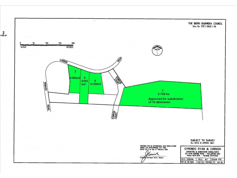 Lots 2,3,4and7 Curren Road, Berri SA 5343