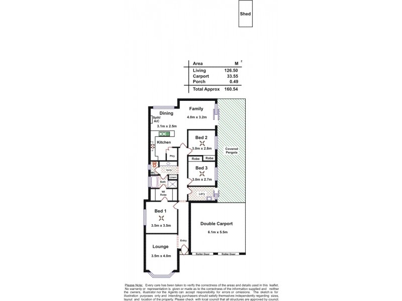 11 Chestnut Grove, Blakeview SA 5114 Floorplan