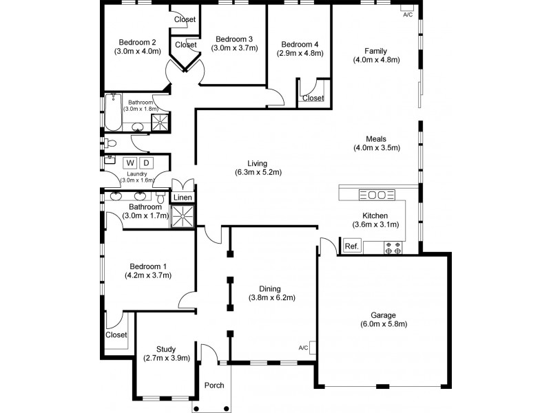 1 Eton Drive, Andrews Farm SA 5114 Floorplan