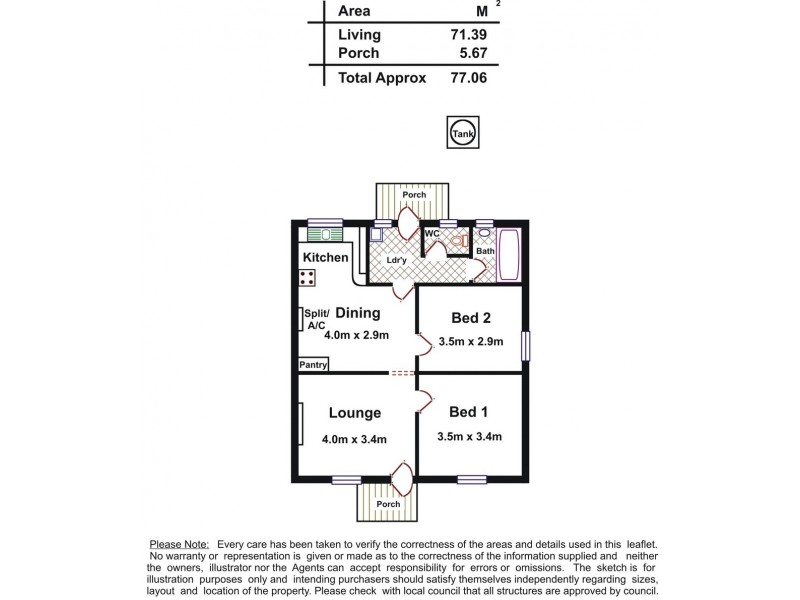 52 Jeffries Road, Elizabeth South SA 5112 Floorplan