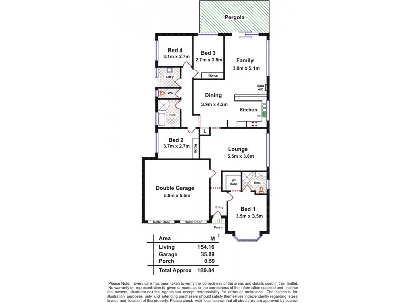 41 Strathaird Boulevard, Smithfield SA 5114 Floorplan