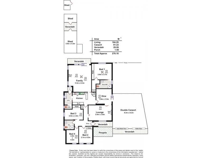11 Wilcox Road, Elizabeth SA 5112 Floorplan