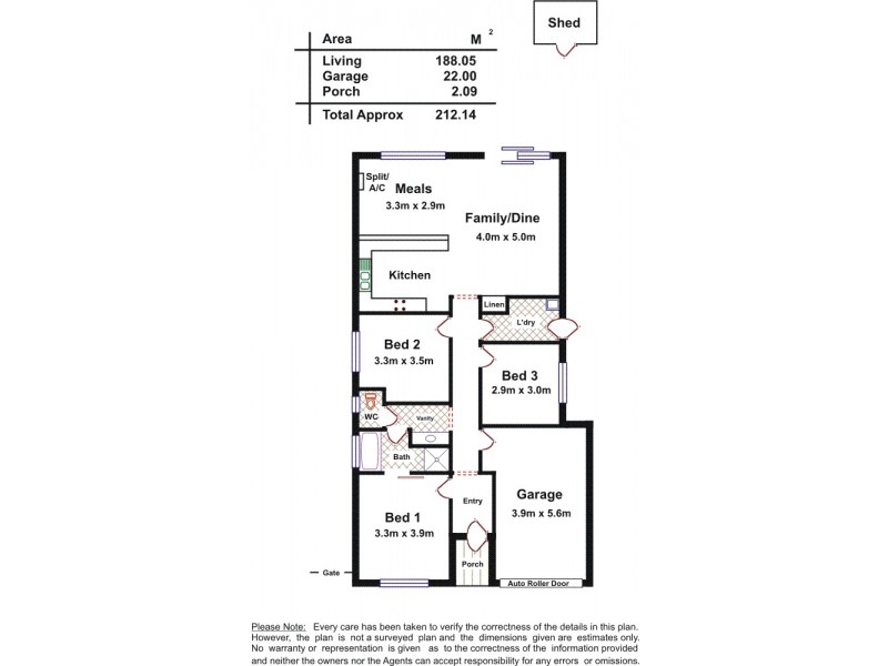 19 Sharrad Court, Andrews Farm SA 5114 Floorplan