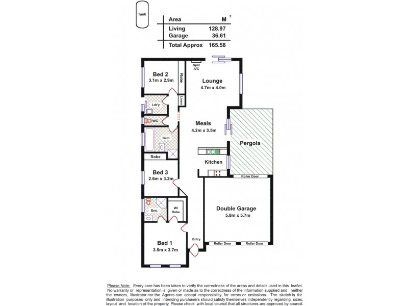29 Gemini Drive, Munno Para West SA 5115 Floorplan