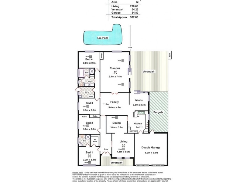 20 Toorak Drive, Blakeview SA 5114 Floorplan