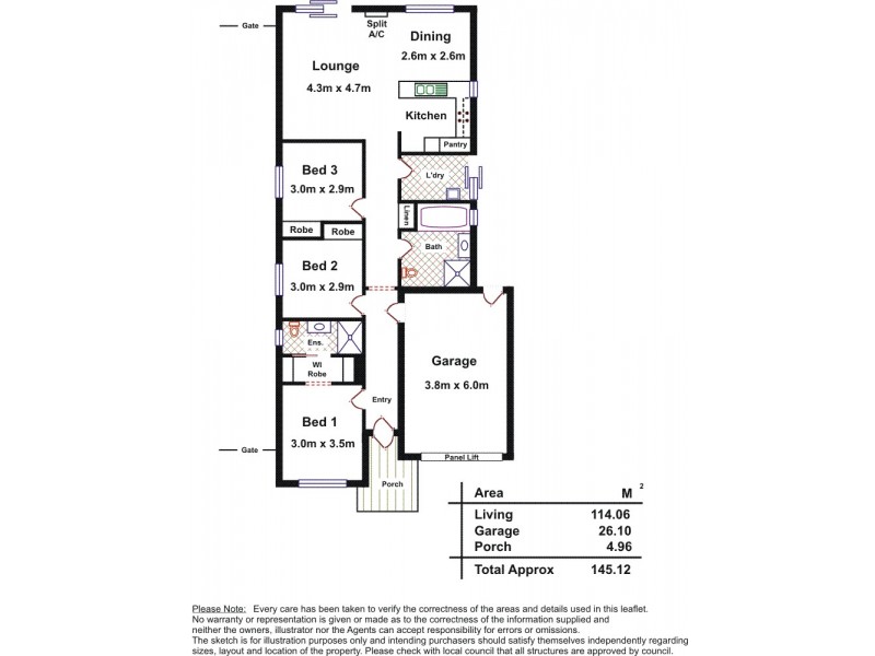 29 Jordon Street, Munno Para West SA 5115 Floorplan