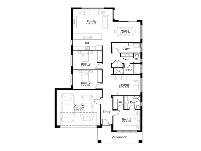 34 Faulding Avenue, Munno Para SA 5115 Floorplan