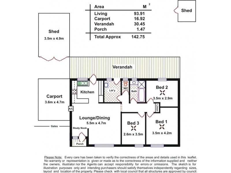 25 Crabb Road, Smithfield Plains SA 5114 Floorplan