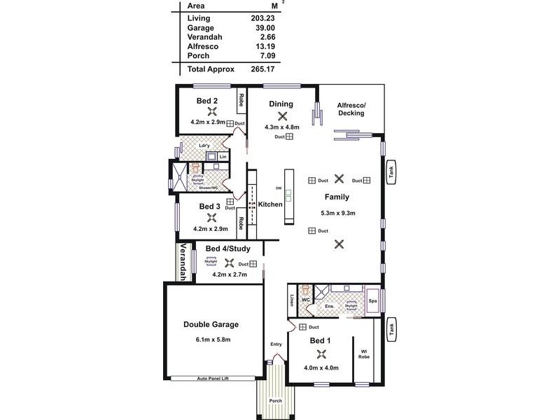 9 Stuckey Way, Blakeview SA 5114 Floorplan