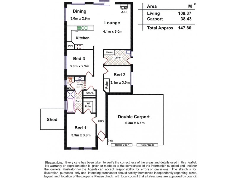 4 Isabel Road, Munno Para West SA 5115 Floorplan