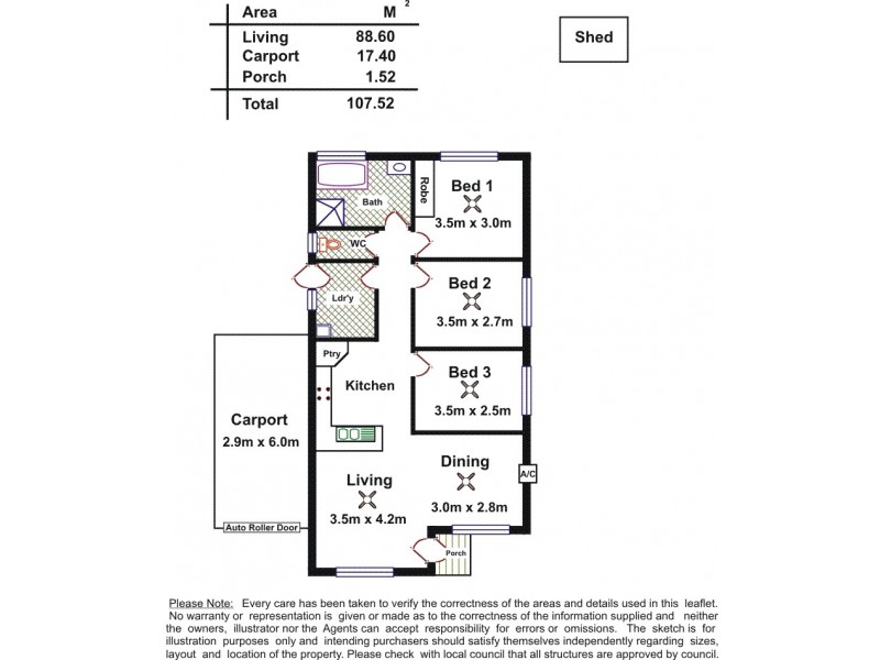 1/30 Hamblynn Road, Elizabeth Downs SA 5113 Floorplan