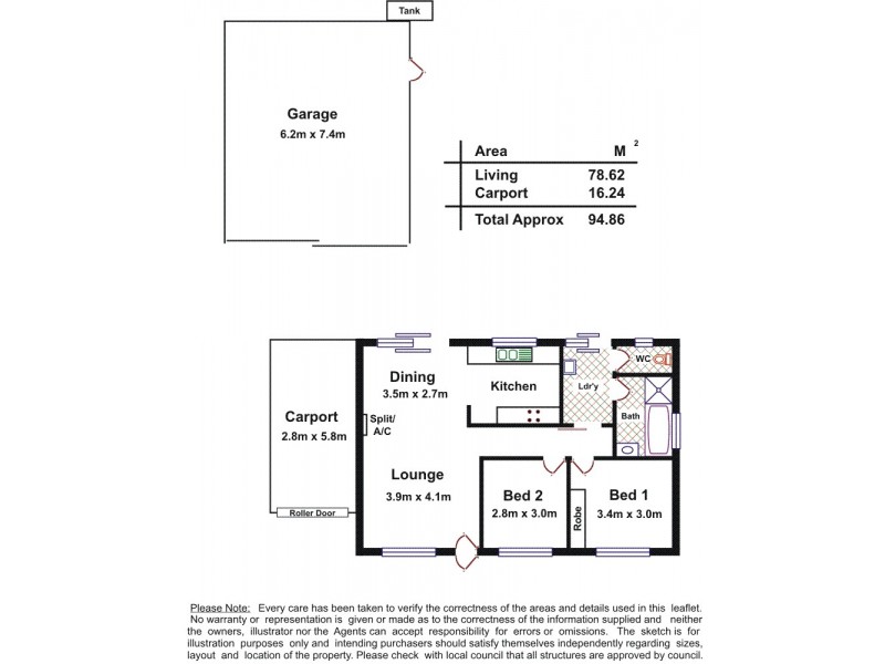 22 Moulds Crescent, Smithfield SA 5114 Floorplan