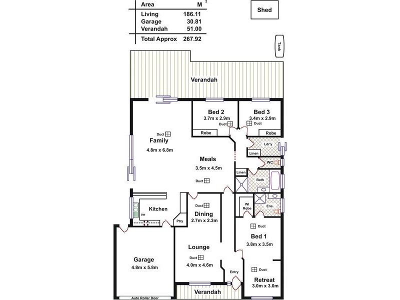 6 Eva Road, Munno Para West SA 5115 Floorplan