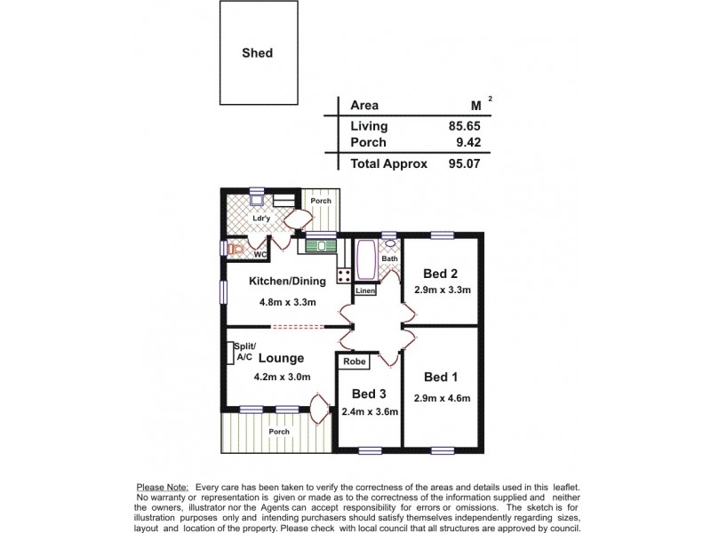 16 Midlow Road, Elizabeth Downs SA 5113 Floorplan