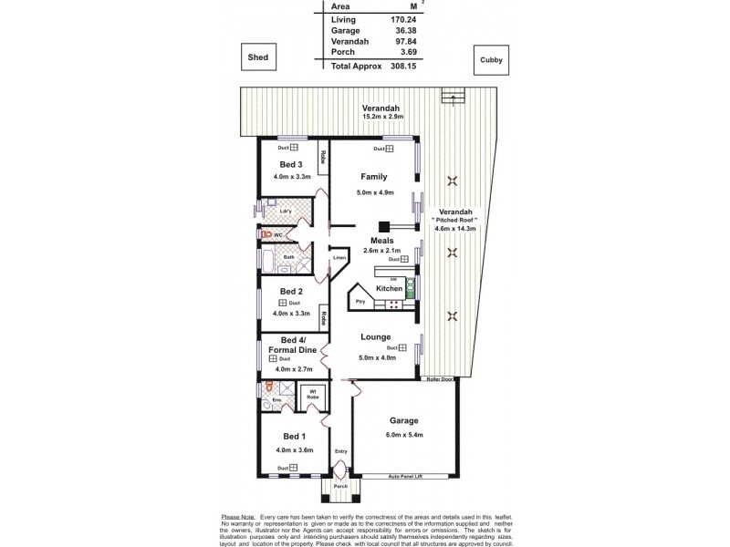 43a APPLECROSS DRIVE, Blakeview SA 5114 Floorplan
