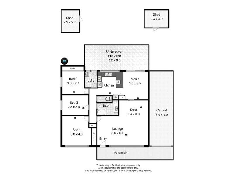 202 THE COVE ROAD, Hallett Cove SA 5158 Floorplan
