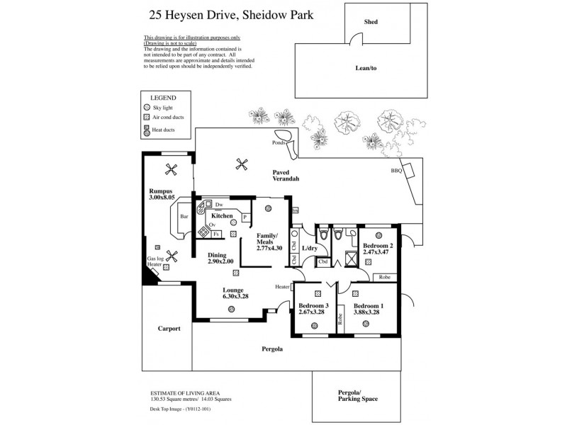 25 HEYSEN DRIVE, Sheidow Park SA 5158
