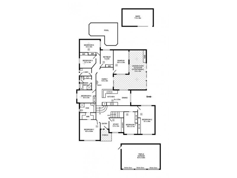 12 Ibis Crescent, Hallett Cove SA 5158 Floorplan