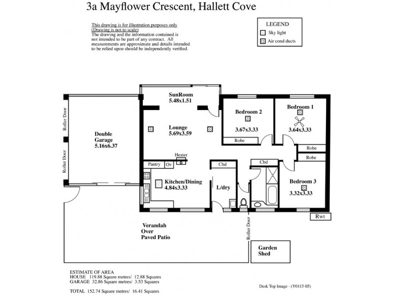 3a Mayflower Crescent, Hallett Cove SA 5158 Floorplan