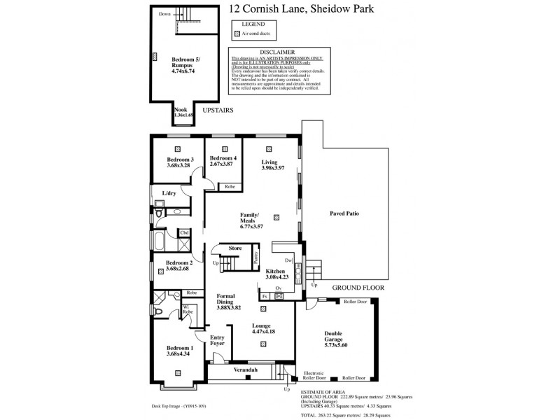 12 Cornish Lane, Sheidow Park SA 5158 Floorplan