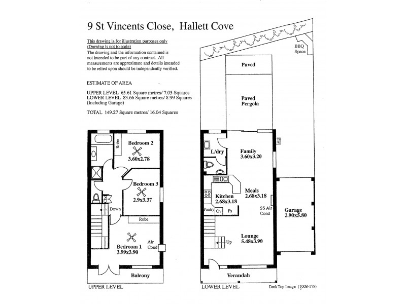 9 ST VINCENTS CLOSE, Hallett Cove SA 5158 Floorplan