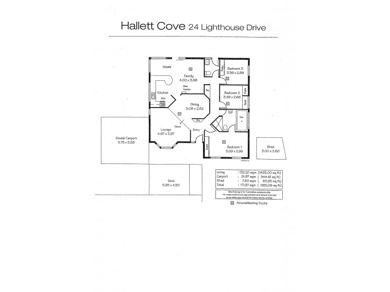 24 LIGHTHOUSE DRIVE, Hallett Cove SA 5158 Floorplan