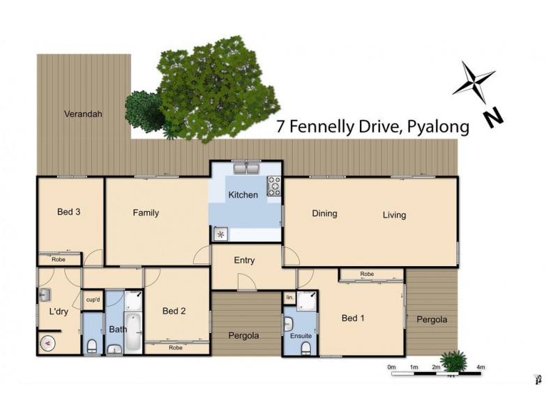7 Fennelly Drive, Pyalong VIC 3521 Floorplan