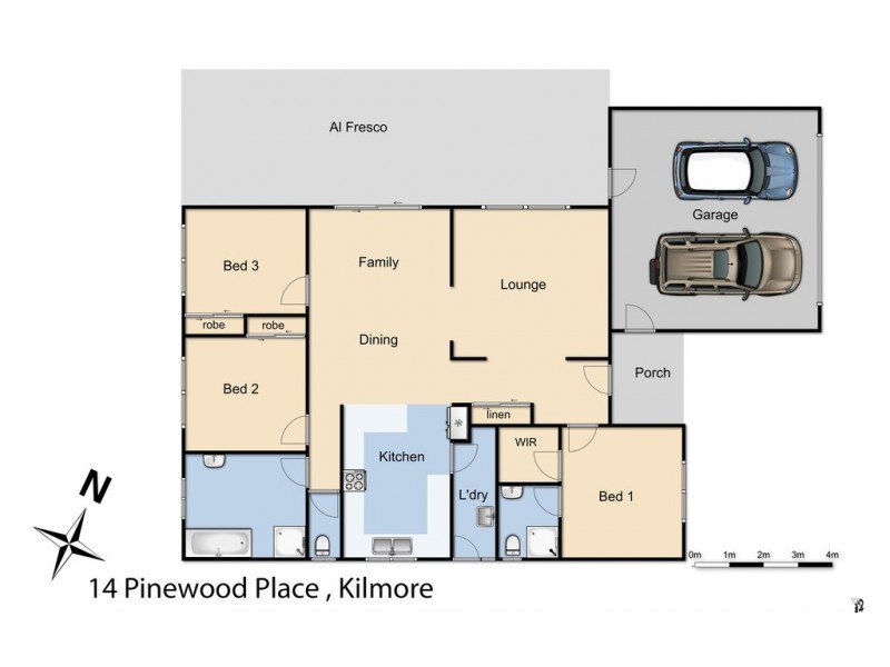 14 Pinewood Place, Kilmore VIC 3764 Floorplan