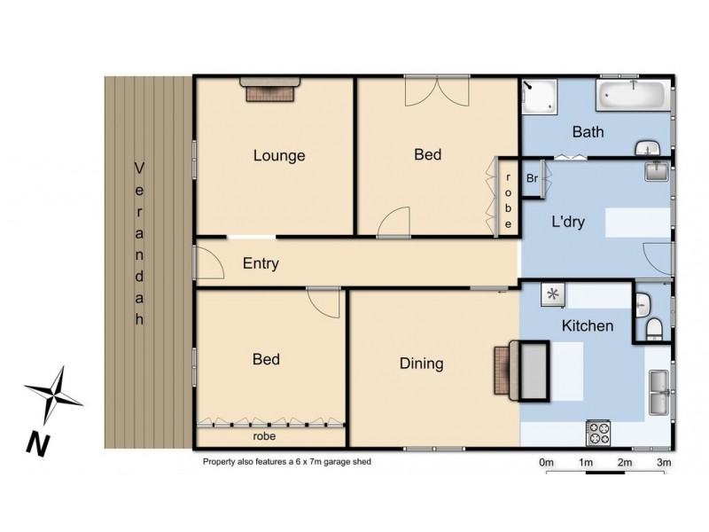 22 Allan Street, Kilmore VIC 3764 Floorplan