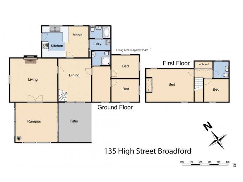 135 High Street, Broadford VIC 3658 Floorplan