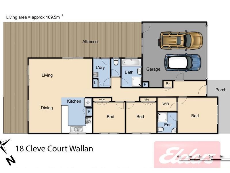 18 Cleve Court, Wallan VIC 3756 Floorplan