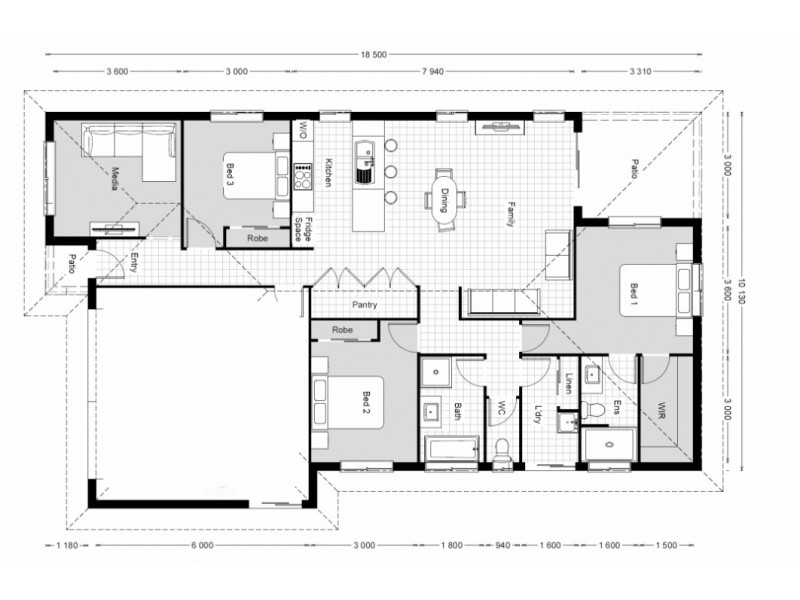 19 Billman Court, Chatsworth QLD 4570 Floorplan