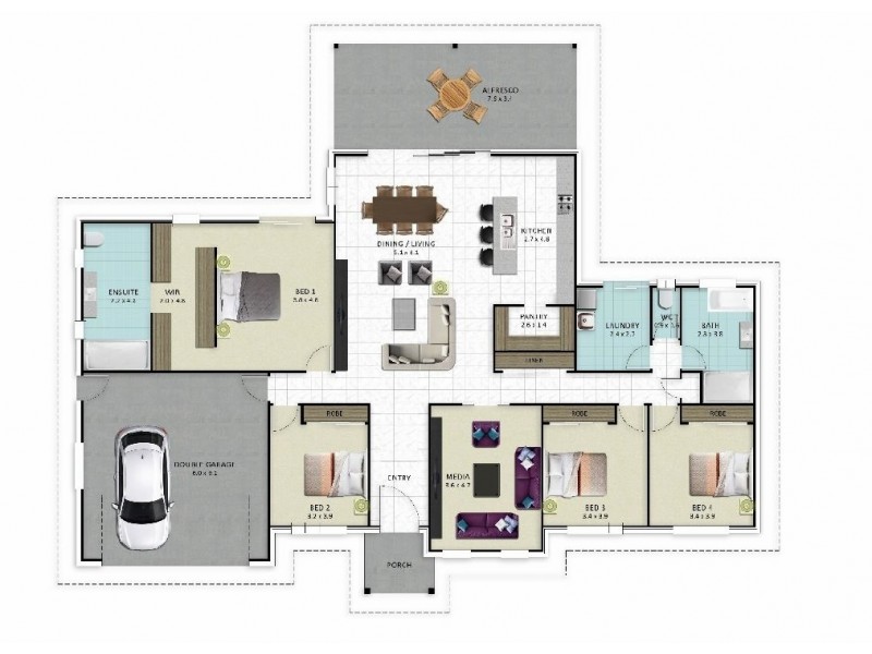 16 Montrose Court, Curra QLD 4570 Floorplan