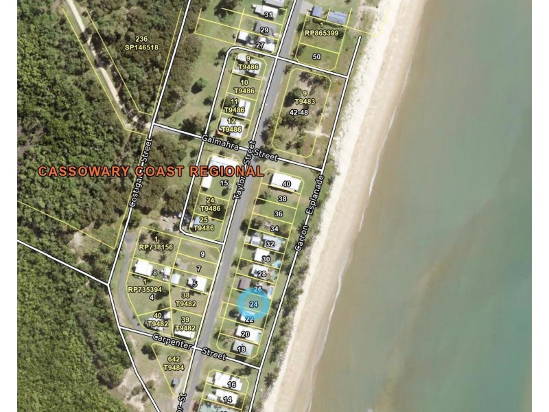 24 TAYLOR STREET, Tully Heads QLD 4854